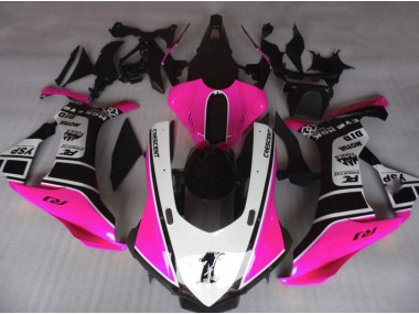 2015-2019 Rose Brillant & Blanc R1 Carénage Moto