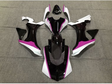 2015-2019 Rose Noir & Blanc R1 Carénage Moto