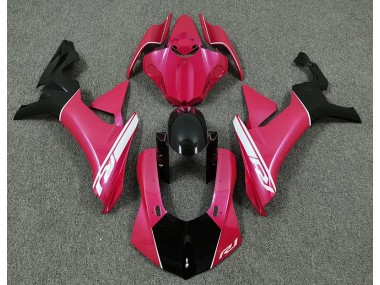 2015-2019 Rose Vif & Noir R1 Carénage Moto