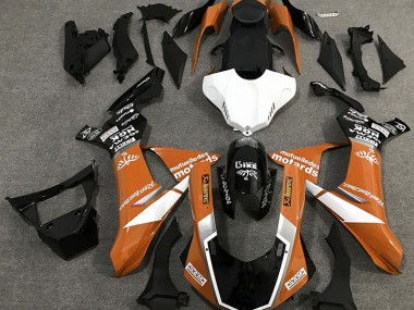 2015-2019 Style De Logo Orange Brillant R1 Carénage Moto