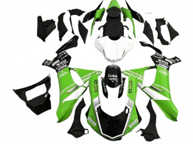2015-2019 Style De Logo Vert Brillant R1 Carénage Moto