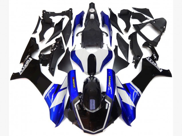 2015-2019 Style Personnalisé Bleu & Blanc R1 Carénage Moto 2015-2019 Style Personnalisé Bleu & Blanc R1 Carénage Moto