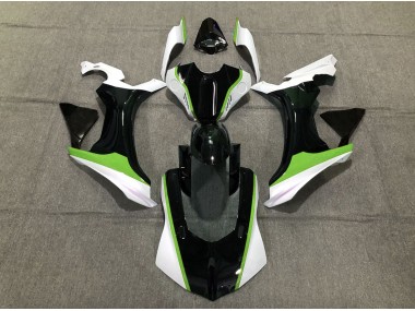 2015-2019 Vert Noir & Blanc R1 Carénage Moto