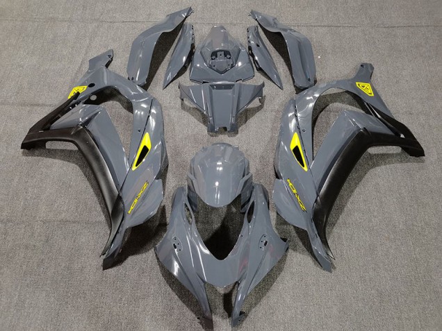 2016-2019 Nardo Gris & Noir ZX10R Carénage Moto 2016-2019 Nardo Gris & Noir ZX10R Carénage Moto