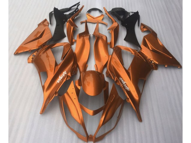 2016-2019 Orange Bonbon Brillant ZX10R Carénage Moto 2016-2019 Orange Bonbon Brillant ZX10R Carénage Moto