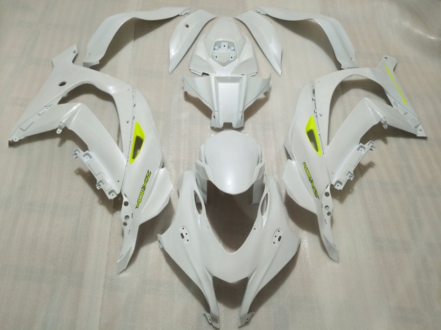 2016-2019 Perle Blanche ZX10R Carénage Moto 2016-2019 Perle Blanche ZX10R Carénage Moto
