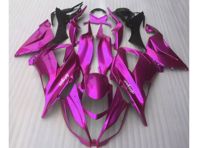 2016-2019 Rose Bonbon Brillant ZX10R Carénage Moto 2016-2019 Rose Bonbon Brillant ZX10R Carénage Moto