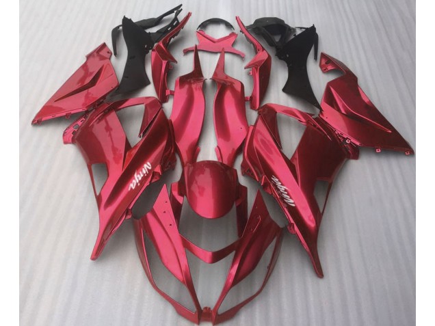 2016-2019 Rouge Bonbon Brillant ZX10R Carénage Moto 2016-2019 Rouge Bonbon Brillant ZX10R Carénage Moto