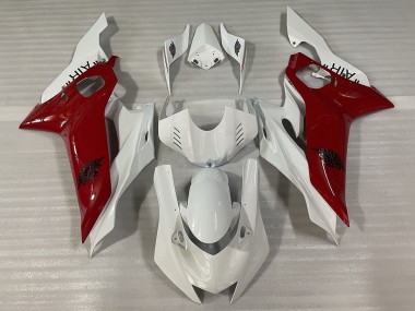 2017-2021 Bianco Lucido E Rosso J AIR R6 Carénage Moto