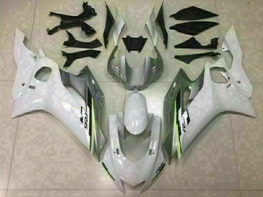 2017-2021 Blanc Brillant & Argent R6 Carénage Moto
