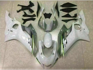 2017-2021 Blanc Brillant & Argent R6 Carénage Moto