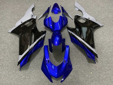 2017-2021 Ciment Noir & Bleu R6 Carénage Moto