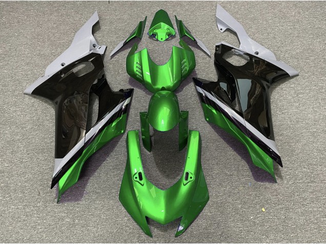 2017-2021 Ciment Noir & Vert R6 Carénage Moto 2017-2021 Ciment Noir & Vert R6 Carénage Moto