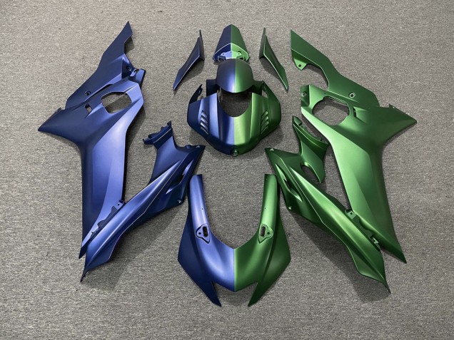 2017-2021 Division Bleue & Verte R6 Carénage Moto 2017-2021 Division Bleue & Verte R6 Carénage Moto