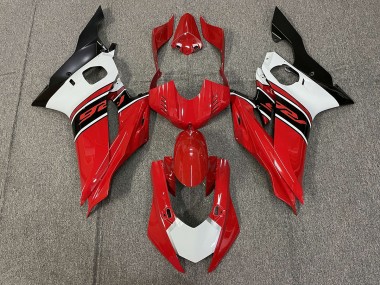 2017-2021 Rouge Blanc & Noir R6 Carénage Moto