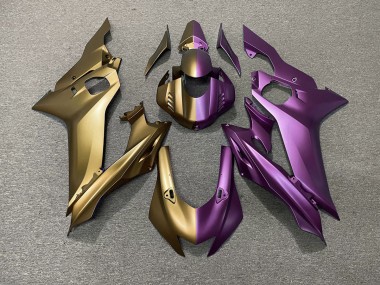 2017-2021 Split Beige & Violet R6 Carénage Moto