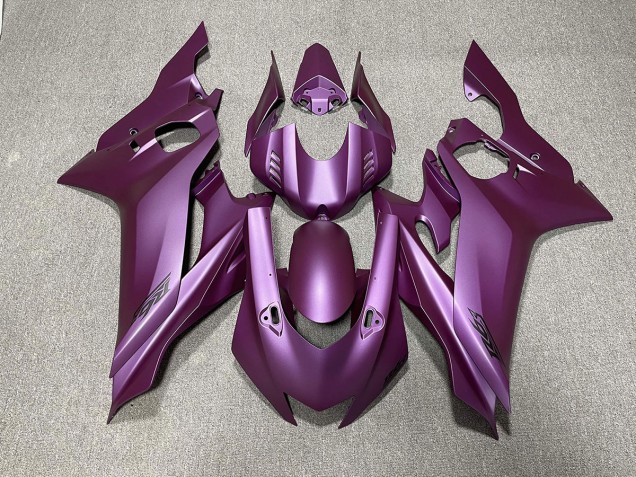2017-2021 Violet Foncé Mat R6 Carénage Moto 2017-2021 Violet Foncé Mat R6 Carénage Moto