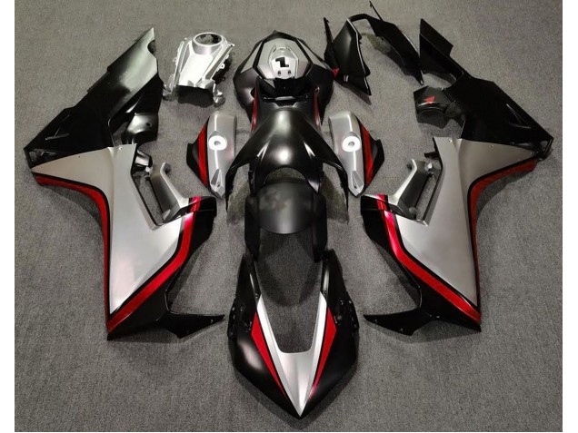 2017-2023 Argent & Noir & Rouge CBR1000RR Carénage Moto 2017-2023 Argent & Noir & Rouge CBR1000RR Carénage Moto