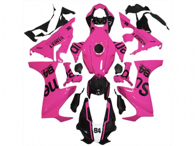 2017-2023 Flava De Rue Rose CBR1000RR Carénage Moto 2017-2023 Flava De Rue Rose CBR1000RR Carénage Moto