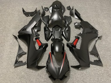 2017-2023 Noir Mat & Rouge CBR1000RR Carénage Moto