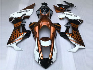 2017-2023 Orange & Blanc Personnalisé CBR1000RR Carénage Moto