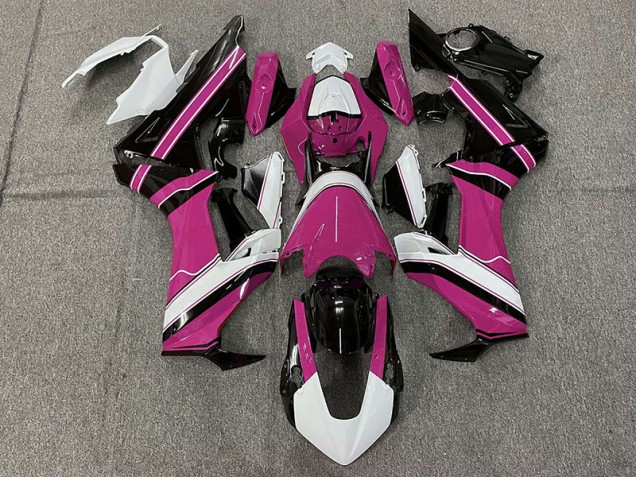 2017-2023 Rose Brillant Blanc & Noir CBR1000RR Carénage Moto 2017-2023 Rose Brillant Blanc & Noir CBR1000RR Carénage Moto