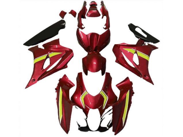 2017-2023 Style De Crosse Rouge GSXR 1000 Carénage Moto 2017-2023 Style De Crosse Rouge GSXR 1000 Carénage Moto