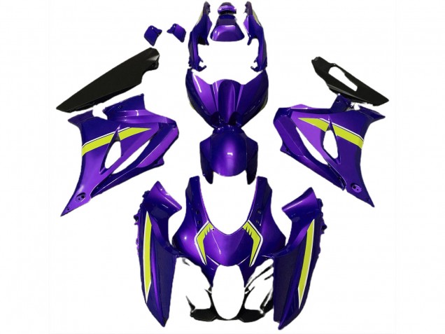 2017-2023 Style De Crosse Violet GSXR 1000 Carénage Moto 2017-2023 Style De Crosse Violet GSXR 1000 Carénage Moto
