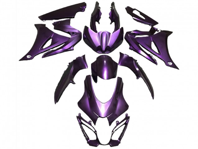 2017-2023 Violet Mat GSXR 1000 Carénage Moto 2017-2023 Violet Mat GSXR 1000 Carénage Moto