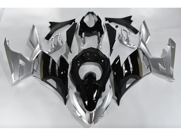 2018-2023 Argent & Noir Ninja 400 Carénage Moto 2018-2023 Argent & Noir Ninja 400 Carénage Moto