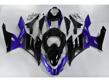 2018-2023 Violet & Noir Ninja 400 Carénage Moto