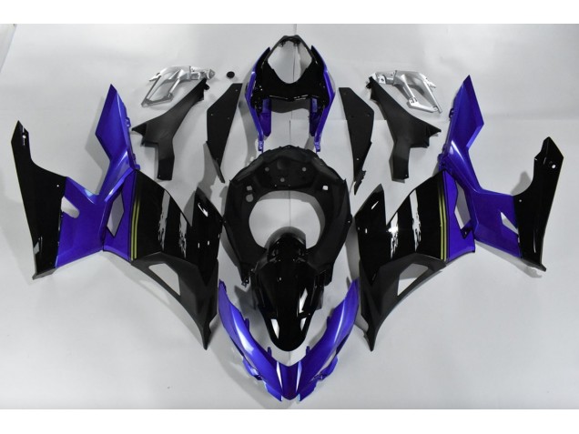2018-2023 Violet & Noir Ninja 400 Carénage Moto 2018-2023 Violet & Noir Ninja 400 Carénage Moto
